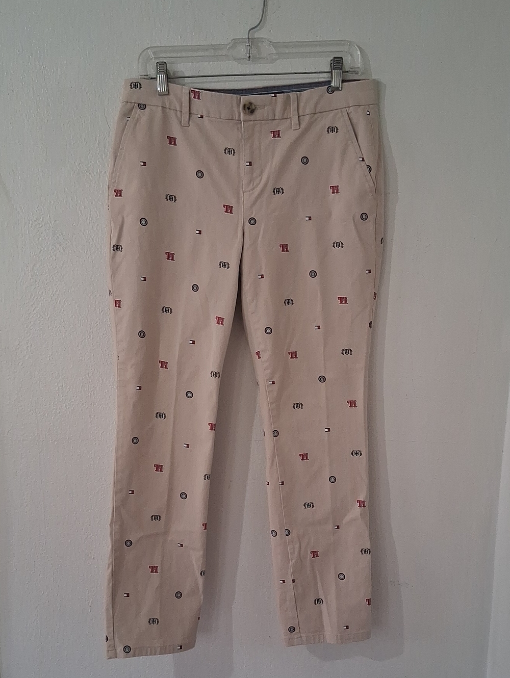 Pants With Tommy Hilfinger Logo Print